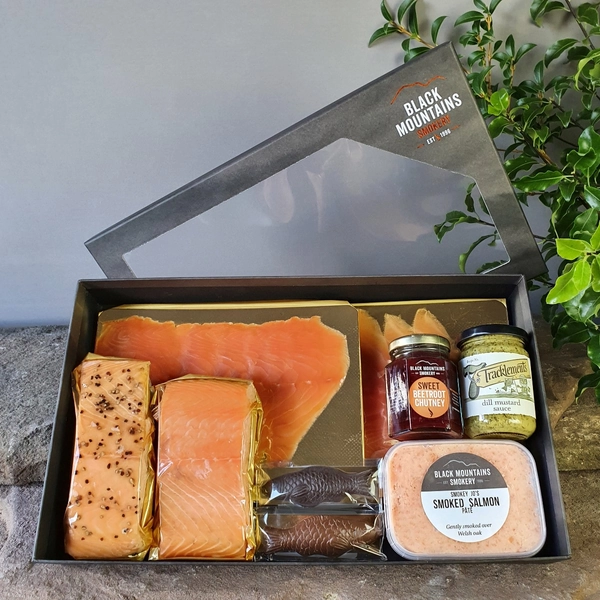 Smoked Salmon Gift Box Hamper