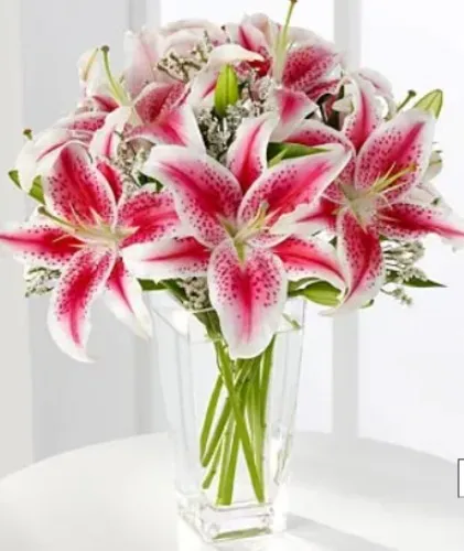 Pink Tiger Lilies