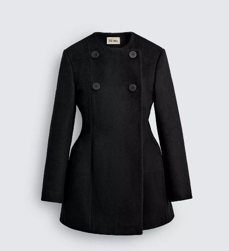 DOUBLE-BREASTED COAT DRESS
