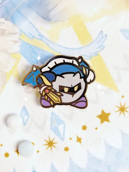 Pupupu Meta Knight Poyo Hard Enamel Pin