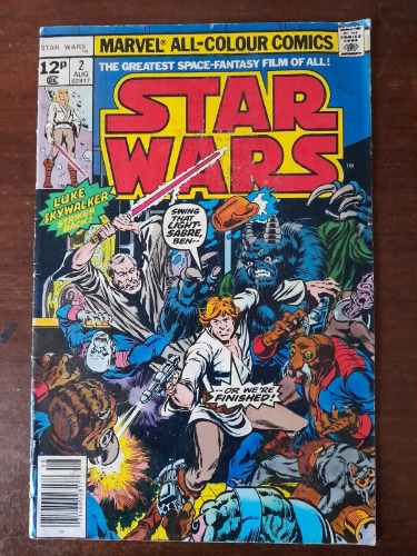 Star Wars #2 Marvel 1977 - British edition 1st print.