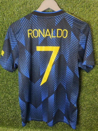 Manchester United 2021/22 Adidas Third Football Shirt Jersey Ronaldo 7 Medium