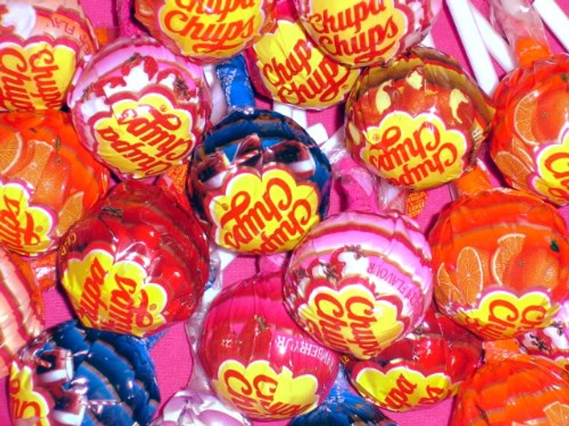 Chupa Chups Assorted Lollipops, 1 LB Bag