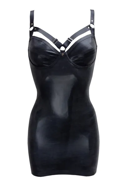 Rita Latex Harness Dress - Pandora Deluxe