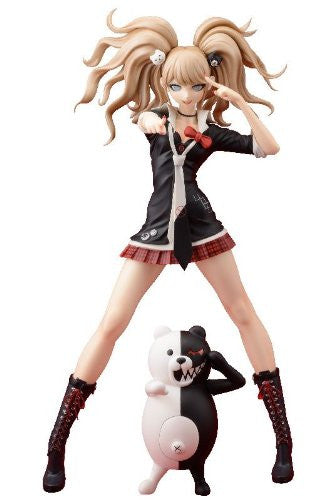 Super Dangan-Ronpa 2: Sayonara Zetsubou Gakuen - Enoshima Junko - Monokuma - Chou Koukoukyuu no Figure #01 (Algernon Product, Cafe Reo) - Brand New