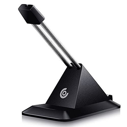 CASETHRONE Gaming Mouse Cable Management V2,aBell Mouse Bungee V2 Device for Esports FPS Game (Black) - Black