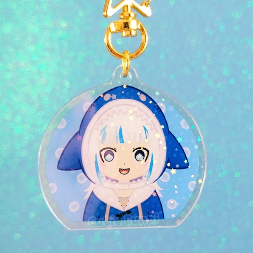 [Hololive] Gura Acrylic Charm Keychain