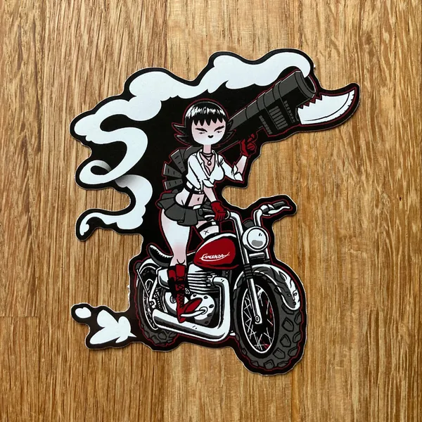 Lady Sticker: Inspired by Devil May Cry 3