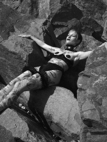 Frill Thigh Straps — Soft Skin Latex