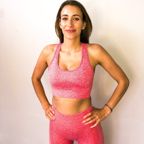 Victory Seamless - Rose Marl - Rose / Sports Bra / L