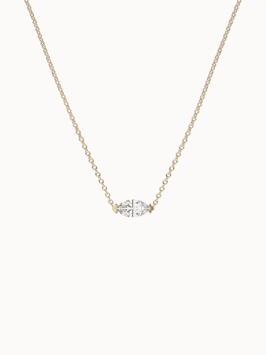 Marquise Diamond Pendant - 0.50ct
