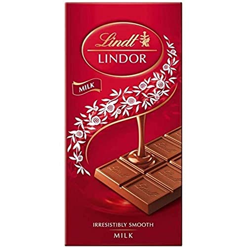 Lindt Lindor Milk Bar, 100g - Milk - Lindor Tablet