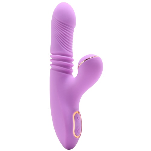Shegasm Pro-Thrust Suction Rabbit in Pink | Regular