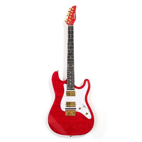 Jamstik Deluxe MIDI Guitar - Red/White