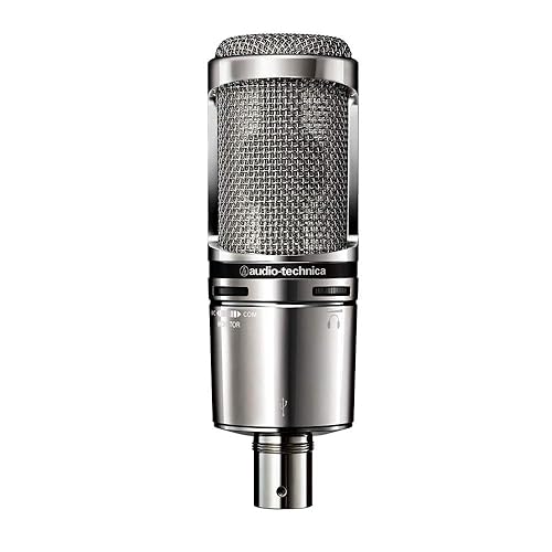 Audio-Technica AT2020USB+V Limited Edition Cardioid Condenser USB Microphone - AT2020USB+ - Microphone - Limited Edition Chrome