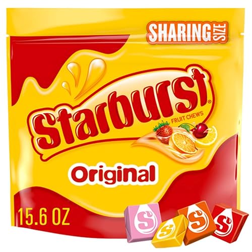 STARBURST Original Fruit Chews Chewy Summer Candy Sharing Size Bag, 15.6oz - Original
