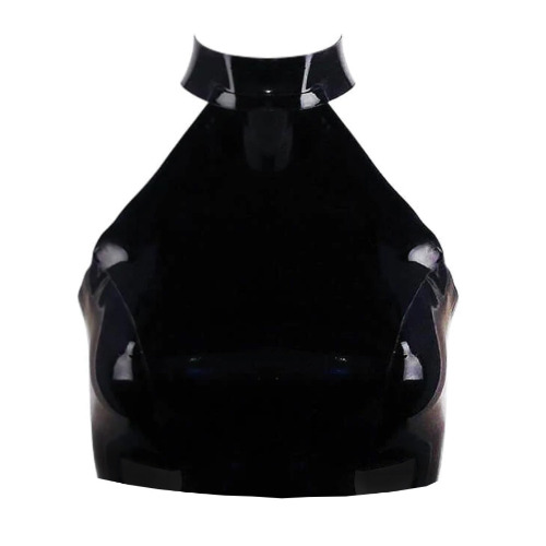 Vex Latex Halter Crop Top 