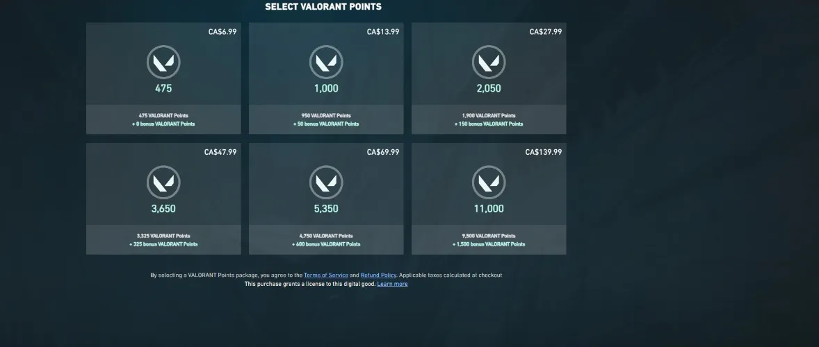 VP (support my Valorant addictions)
