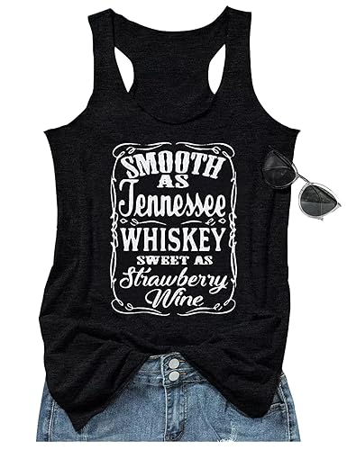 Graphic Tank Top - Tennessee Black