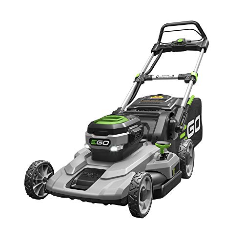EGO Power+ LM2101 21-Inch 56-Volt Lithium-ion Cordless Lawn Mower 5.0Ah Battery and Rapid Charger Included - Lawn Mower w/5.0Ah Battery