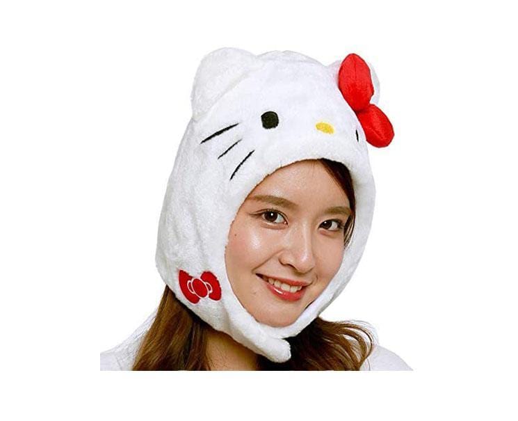 Hello Kitty Kigurumi Cap (White)