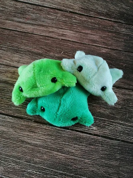 Three bean greens frog stack gift set. Baby bean frogs in three shades of green. Frog gift. Pocket friends. frog lovers. Stress relief.