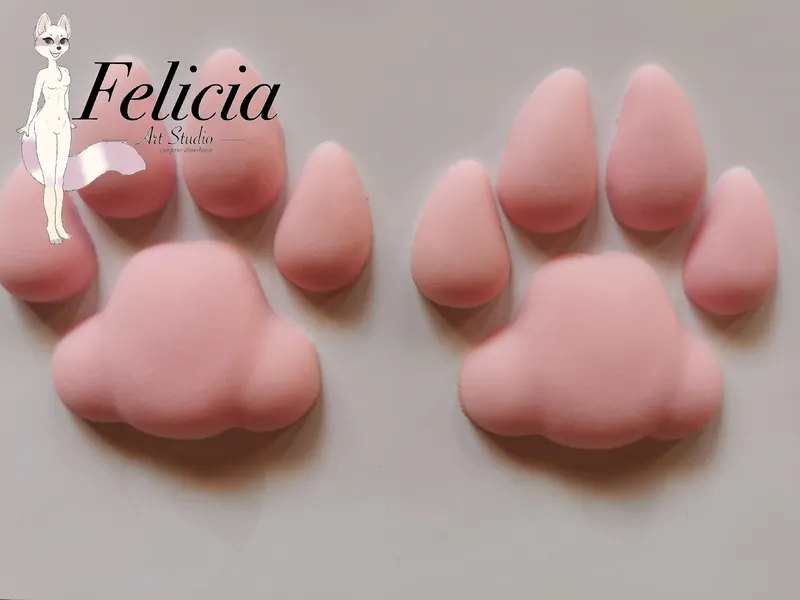 Small paw pads for the socks, silicone paw pads, DIY, Pads for cosplay, fursuit, sqishy silicone
