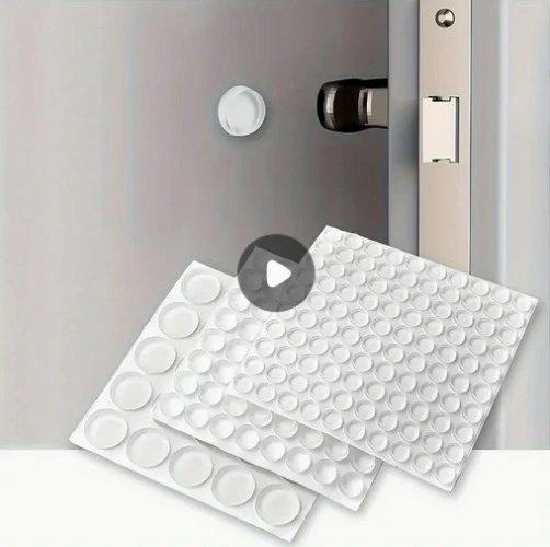 Silicone pads for noise dampening