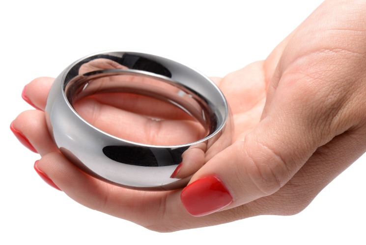 Stainless Steel Cock Ring - 2 Inches