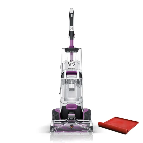 Hoover SmartWash Automatic Carpet Cleaner Spot Chaser Stain Remover Wand, Shampooer Machine for Pets, with Storage Mat, FH53050 - Smartwash Pet + Mat