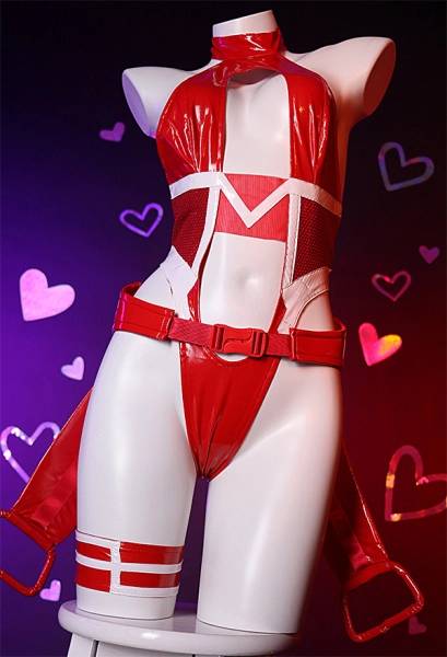 Zero Two Bodysuit with Handles