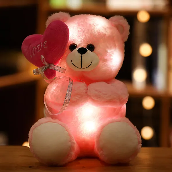 Glowing LED Teddy Bear Gift