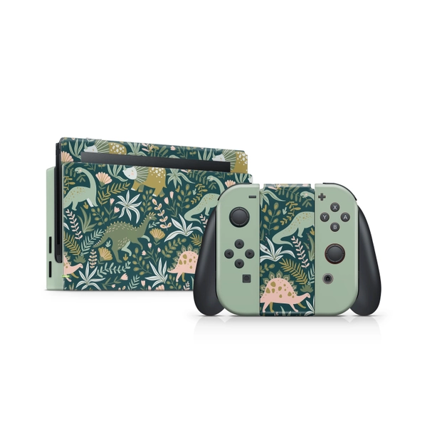 Dinosaur Nintendo Switch Dock Sticker Cover