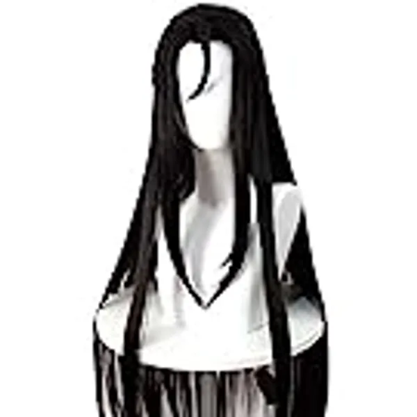 HSIU Wei Wuxian The Yiling Patriarch Anime Cosplay Wig Grandmaster of Demonic Cultivation Mo Dao Zu Shi Halloween Ancient wigs Hair.(Yiling Patriarch)