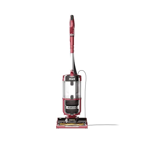 Shark ZU561 Navigator Lift-Away Speed Self Cleaning Brushroll Lightweight Upright Vacuum with HEPA Filter, Red Peony - Lift-Away w/Self-Cleaning Brushroll - Red Peony