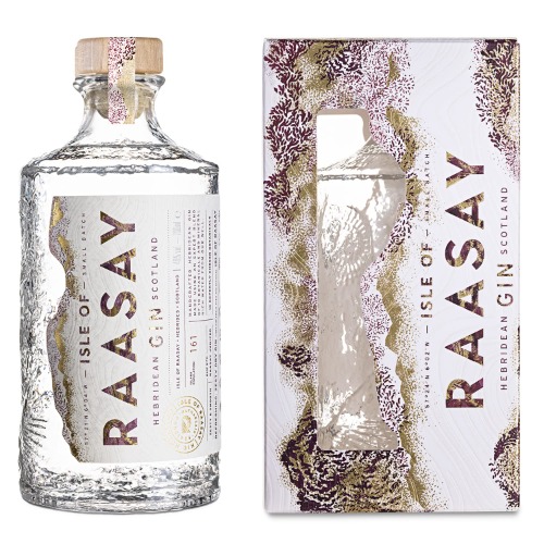 Isle of Raasay Hebridean Gin | 70cl, 46% ABV | Handcrafted Premium Scottish Award Winning Island Gin | Distilled, Infused and Bottled at Raasay Distillery