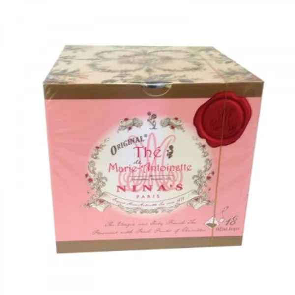 Nina's of Paris,Tea L'original Marie-Antoinette, Box of 10 Tea Bags in Decorative Nina's Box