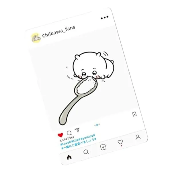 Missmisq Tarjeta Transparente de Dibujos Animados, Tarjeta acrílica para Tomar fotografías | Tarjeta Creativa para Tomar fotografías | Tarjeta acrílica, decoración Bonita de Accesorios para Fotos,