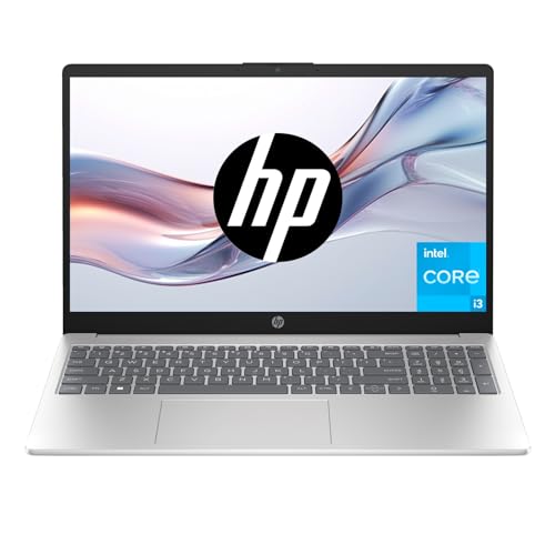HP 15-fd0000ns - Ordenador portátil de 15.6" Full HD (Intel Core i3-N305, 8GB RAM, 512GB SSD, Intel UHD Graphics, Sin Sistema Operativo) Plata y Azul- Teclado QWERTY Español - 8GB RAM | 512GB SSD - Core i3-N - Sin Sistema Operativo