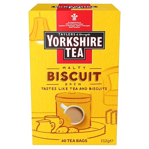 Yorkshire Tea Biscuit Brew 40 Tea Bags