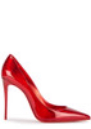 Kate 100 red leather pumps