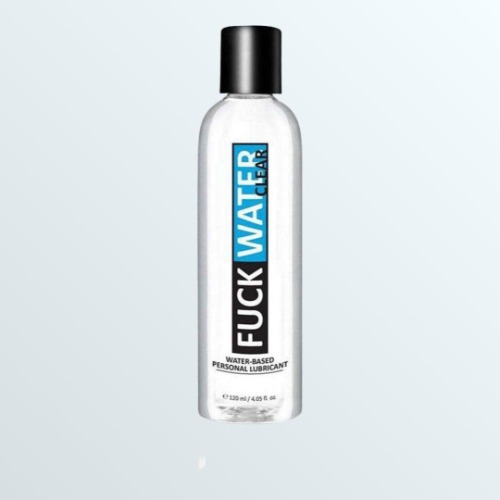 Fuck Water "Clear" Water-Based Lubricant - 4oz Bottle