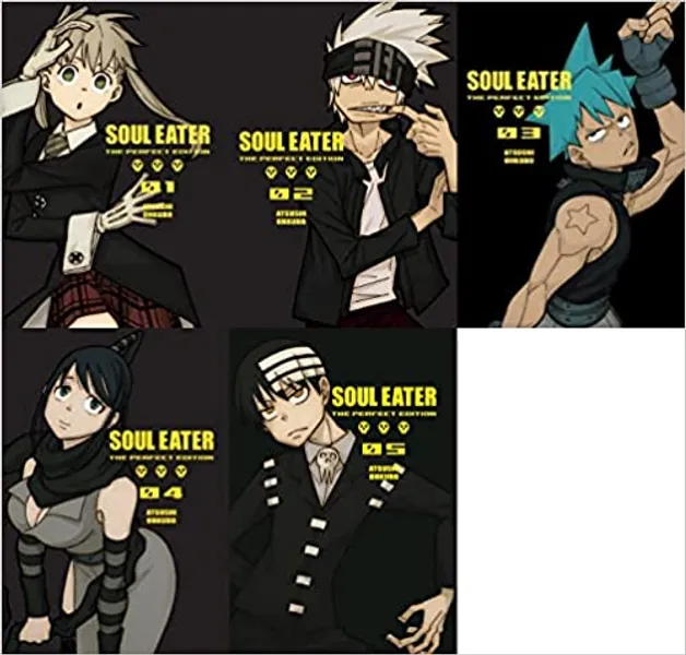 Soul Eater Perfect Edition Manga Vol. 1-5 by Atsushi Ohkubo - 