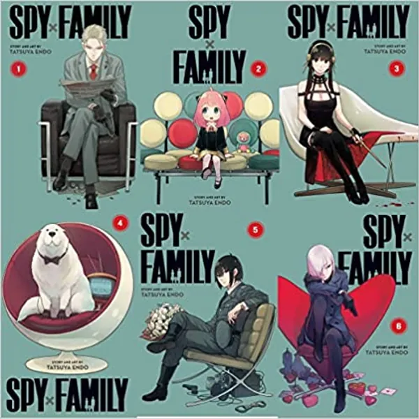 Spy x Family Collection Set Volumes 1-6 by Tatsuya Endo - 