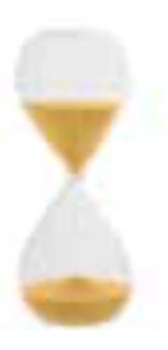 Desktop Hourglass - 30 minutes - Lemon