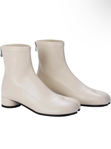 White Tabi Boots