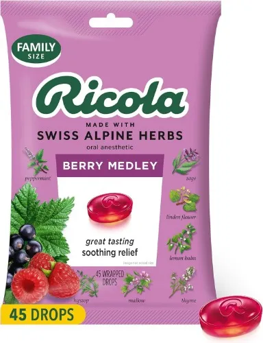 Ricola Berry Medley Throat Drops