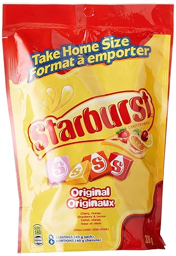 STARBURST, Original Chewy Candy, Take Home Bag, 320g