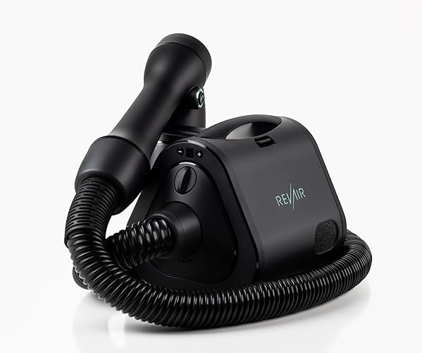 RevAir Reverse-Air Hair Dryer - Innovative Quick-Drying Hair Dryer for Curly, Wavy & Straight Hair - Revolutionary Reverse Blow Dryer -Hairdryer to Reduce Heat Damage & Styling Time - Hair Dryer