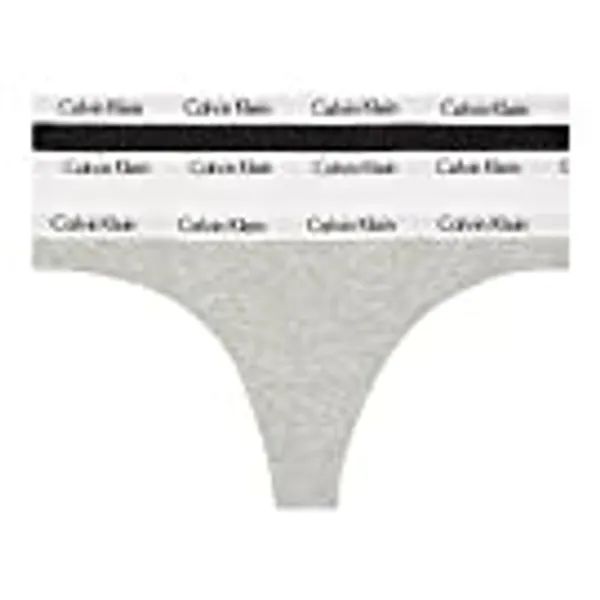 Calvin Klein Women's Carousel Logo Cotton Thong Panty